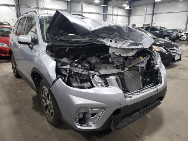 JF2SKAGC7KH579180 - 2019 SUBARU FORESTER P SILVER photo 9