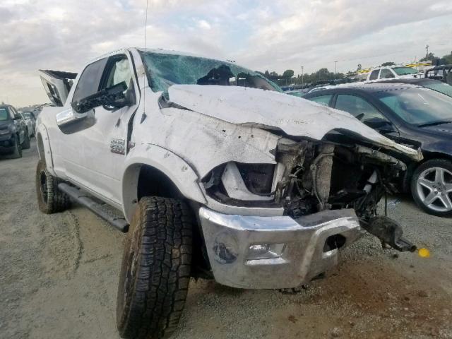 3C6TR5FT6DG565458 - 2013 RAM 2500 LARAM WHITE photo 1