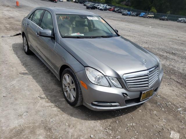 WDDHF2EB7DA726337 - 2013 MERCEDES-BENZ E 350 BLUE SILVER photo 1