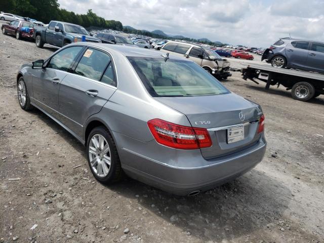 WDDHF2EB7DA726337 - 2013 MERCEDES-BENZ E 350 BLUE SILVER photo 3