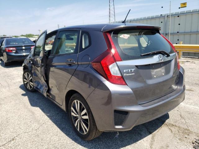 JHMGK5H75GS011676 - 2016 HONDA FIT EX CHARCOAL photo 3