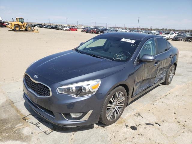 KNALN4D79E5125874 - 2014 KIA CADENZA PREMIUM  photo 2