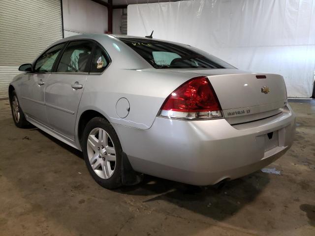 2G1WB5E38E1127054 - 2014 CHEVROLET IMPALA LIM SILVER photo 3