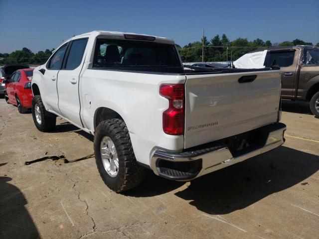 3GCUYDED4LG163148 - 2020 CHEVROLET SILVERADO WHITE photo 3