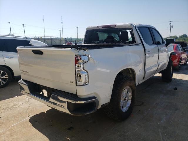 3GCUYDED4LG163148 - 2020 CHEVROLET SILVERADO WHITE photo 4