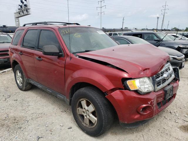 1FMCU0D77CKA38337 - 2012 FORD ESCAPE XLT RED photo 1