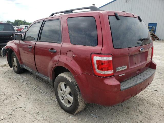 1FMCU0D77CKA38337 - 2012 FORD ESCAPE XLT RED photo 3