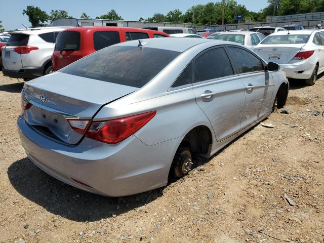 5NPEB4AC9BH227645 - 2011 HYUNDAI SONATA GLS SILVER photo 4