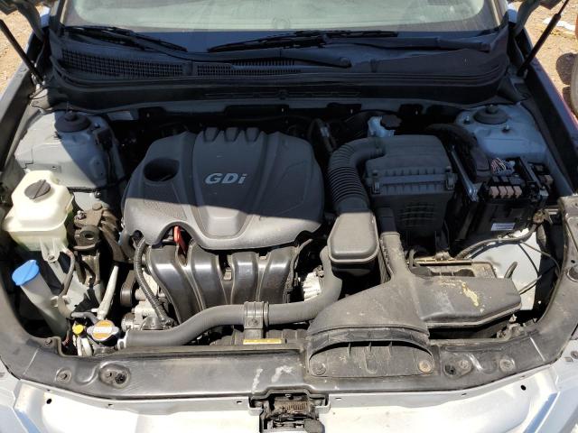 5NPEB4AC9BH227645 - 2011 HYUNDAI SONATA GLS SILVER photo 7