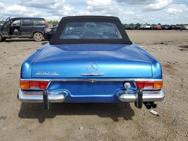 11304312000815 - 1967 MERCEDES-BENZ 250SL BLUE photo 6