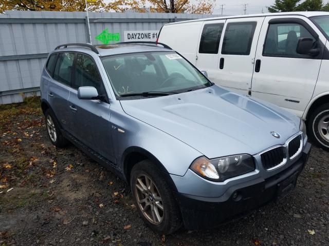 WBXPA73406WC53818 - 2006 BMW X3 2.5I BLUE photo 1