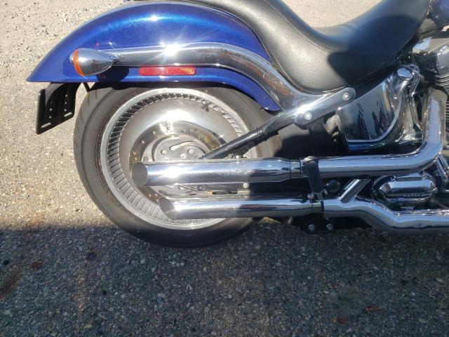 1HD1JB5117Y037325 - 2007 HARLEY-DAVIDSON FXSTD BLUE photo 6