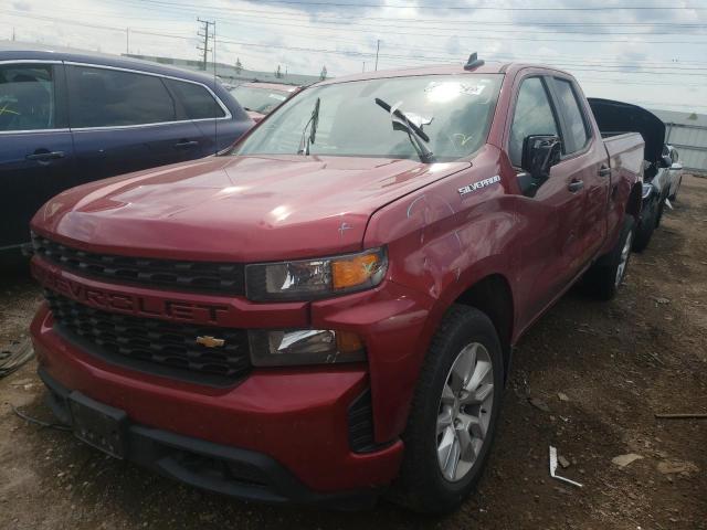 1GCRYBEH6LZ238199 - 2020 CHEVROLET SILVERADO RED photo 2