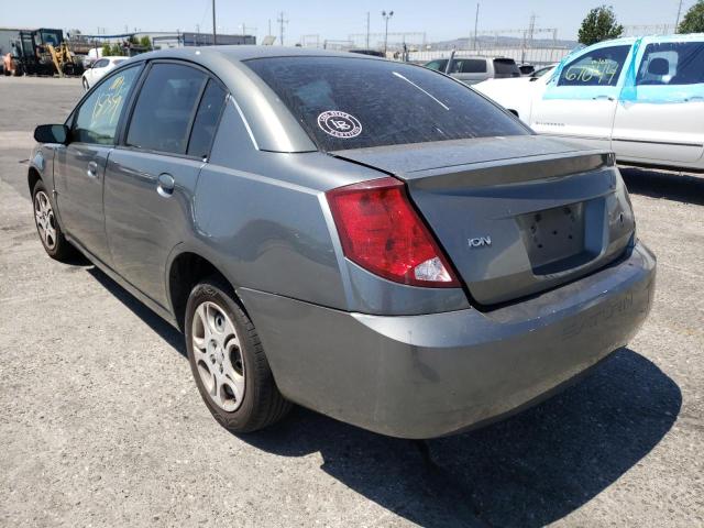 1G8AJ52FX4Z221942 - 2004 SATURN ION LEVEL GRAY photo 3