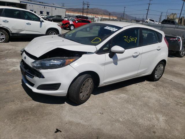 3FADP4TJ1HM137830 - 2017 FORD FIESTA S WHITE photo 2