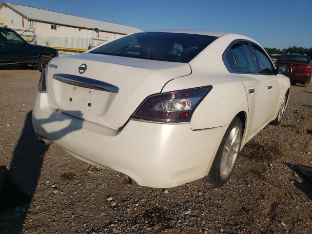 1N4AA5AP1CC827234 - 2012 NISSAN MAXIMA S WHITE photo 4