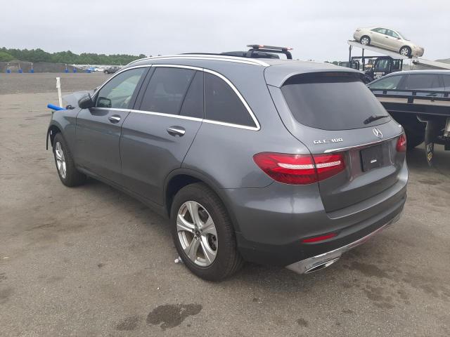 WDC0G4KB8JV062858 - 2018 MERCEDES-BENZ GLC 300 4M GRAY photo 3