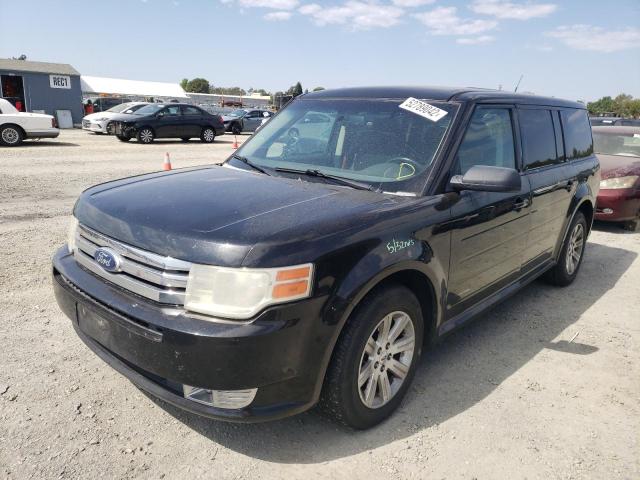 2FMGK5BC8BBD09290 - 2011 FORD FLEX SE BLACK photo 2