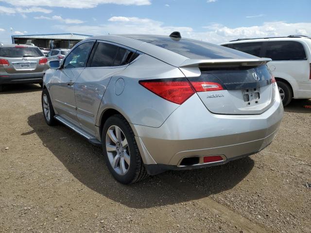 2HNYB1H67AH500188 - 2010 ACURA ZDX ADVANC SILVER photo 3