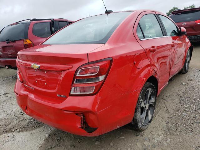 1G1JF5SB9H4131777 - 2017 CHEVROLET SONIC PREM RED photo 4