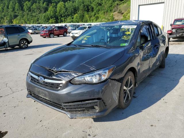 4S3GKAV64L3600048 - 2020 SUBARU IMPREZA PR GRAY photo 2