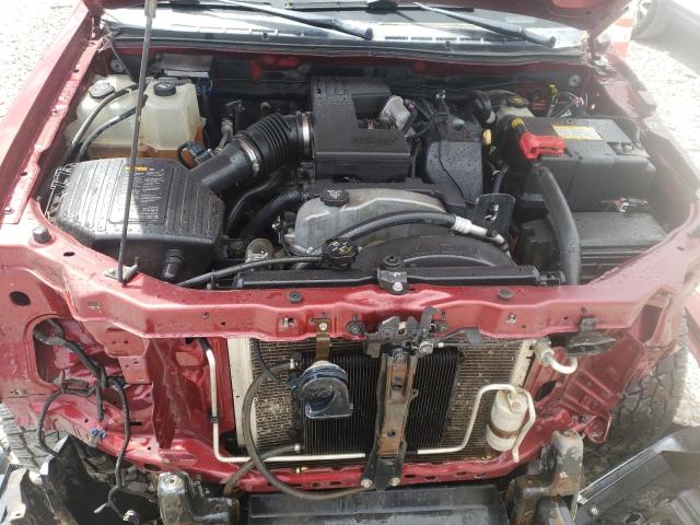 1GCHTDFE4B8127777 - 2011 CHEVROLET COLORADO L RED photo 7