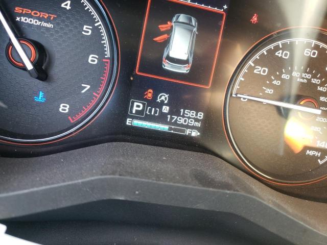 JF2SKARC3MH590127 - 2021 SUBARU FORESTER S WHITE photo 8