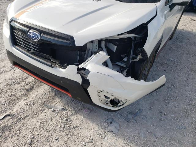 JF2SKARC3MH590127 - 2021 SUBARU FORESTER S WHITE photo 9