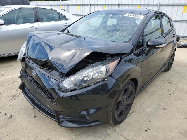 3FADP4GX5HM137151 - 2017 FORD FIESTA ST BLACK photo 2