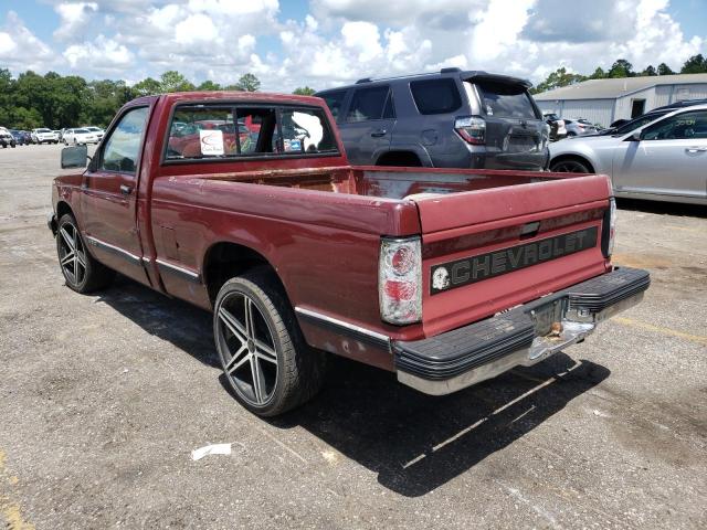 1GCCS14Z9N8121088 - 1992 CHEVROLET S TRUCK MAROON photo 3