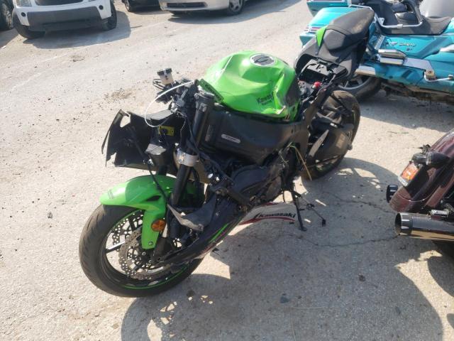 JKBZXJH17NA012384 - 2022 KAWASAKI ZX636 K GREEN photo 2