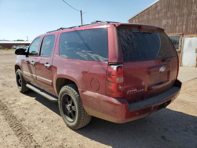 1GNFK36359R250406 - 2009 CHEVROLET SUBURBAN K MAROON photo 3