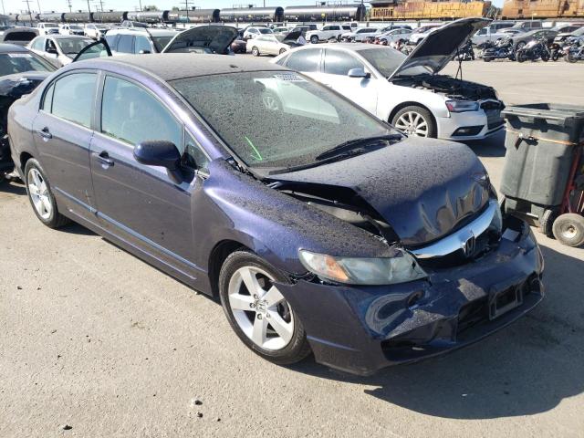 2HGFA16689H508025 - 2009 HONDA CIVIC LX-S Mavi foto 1