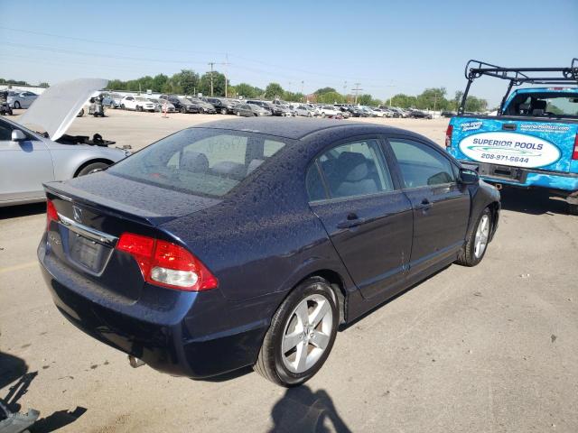 2HGFA16689H508025 - 2009 HONDA CIVIC LX-S Mavi foto 4
