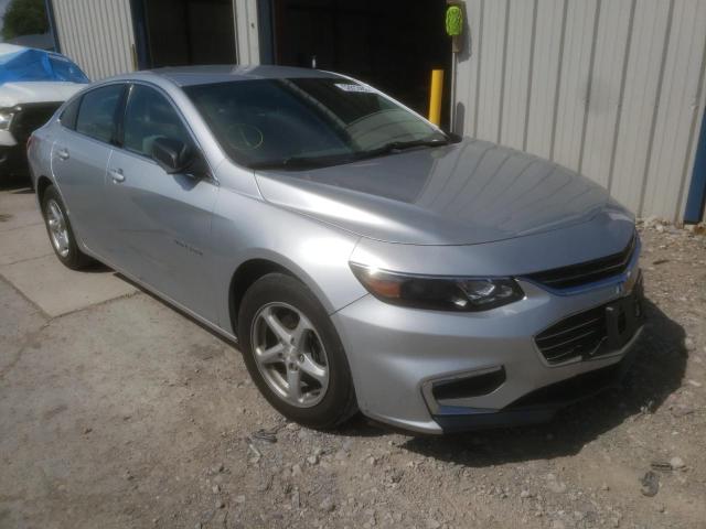 1G1ZB5ST2HF162803 - 2017 CHEVROLET MALIBU LS SILVER photo 1