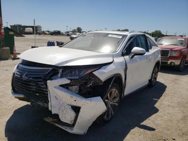 JTJDGKCA7J2005809 - 2018 LEXUS RX 450H L WHITE photo 2