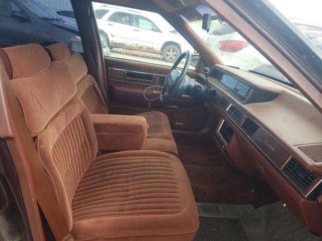 1G3CW51C8L4336610 - 1990 OLDSMOBILE 98 REGENCY BURGUNDY photo 5