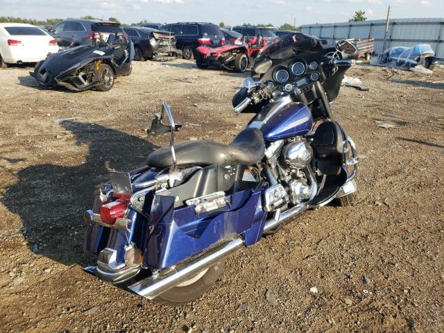 1HD1FC4147Y626586 - 2007 HARLEY-DAVIDSON FLHTCUI BLUE photo 4