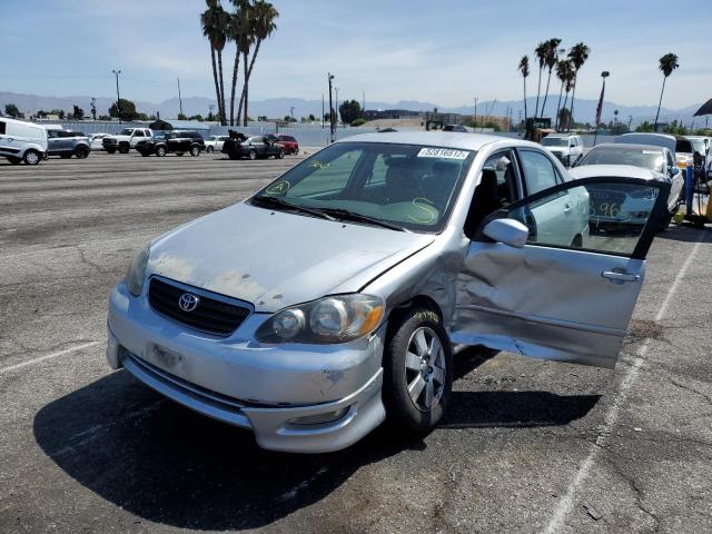 1NXBR30EX6Z595836 - 2006 TOYOTA COROLLA CE SILVER photo 2