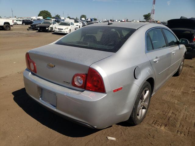 1G1ZC5EU4BF140701 - 2011 CHEVROLET MALIBU 1LT SILVER photo 4