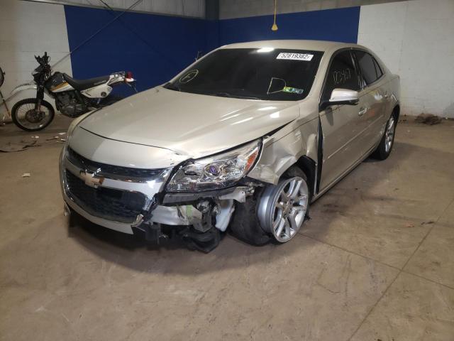 1G11C5SL6EF191792 - 2014 CHEVROLET MALIBU 1LT 金色 照片 2