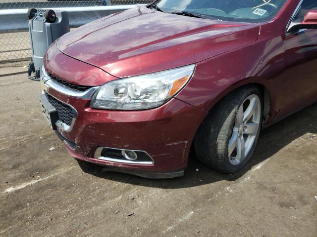1G11G5SXXFF136450 - 2015 CHEVROLET MALIBU LTZ მუქწითელი ფოტო 9