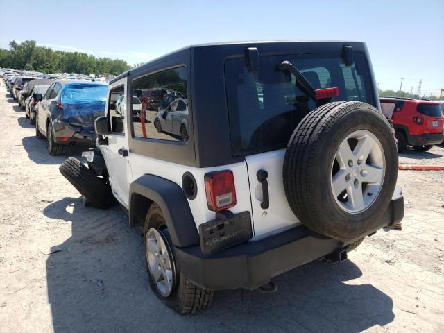 1C4AJWAG1FL597294 - 2015 JEEP WRANGLER S WHITE photo 3