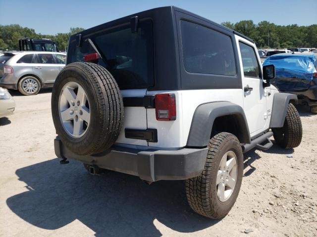 1C4AJWAG1FL597294 - 2015 JEEP WRANGLER S WHITE photo 4