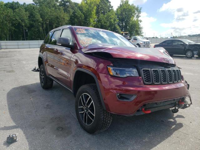 1C4RJFLT3KC726756 - 2019 JEEP GRAND CHER RED photo 1