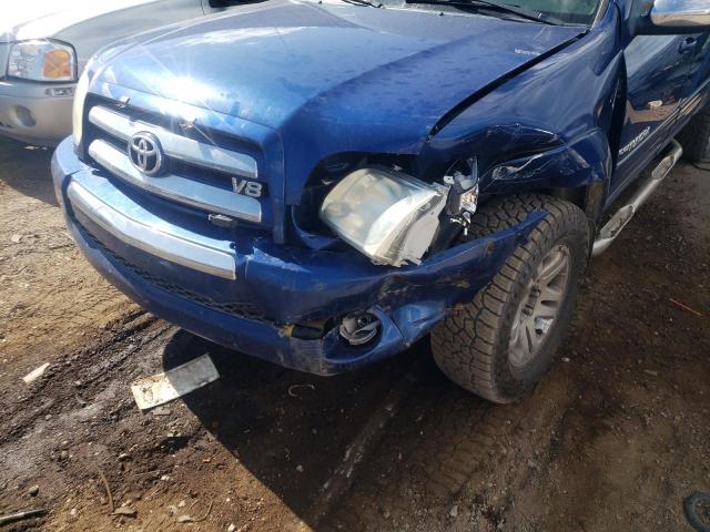 5TBDT44196S532591 - 2006 TOYOTA TUNDRA DOU BLUE photo 9