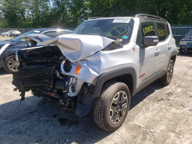 ZACCJBCT5GPD99679 - 2016 JEEP RENEGADE TRAILHAWK  photo 2