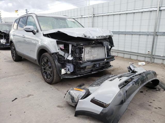 5XYP3DHC8NG236750 - 2022 KIA TELLURIDE GRAY photo 1