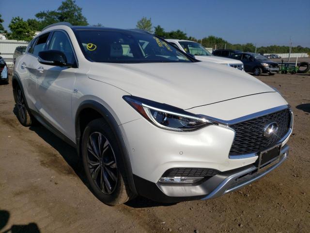 SJKCH5CR2JA043616 - 2018 INFINITI QX30 PURE WHITE photo 1