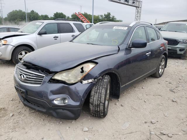 JNKAJ09F08M359618 - 2008 INFINITI EX35 BASE Mavi foto 2